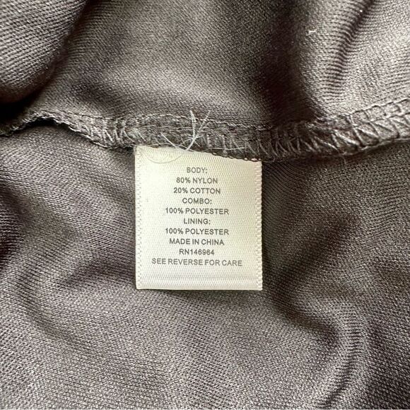 Julia Jordan Black Lace Overlay Sleeveless High Neck A Line Dress, 8 - Picture 7 of 8